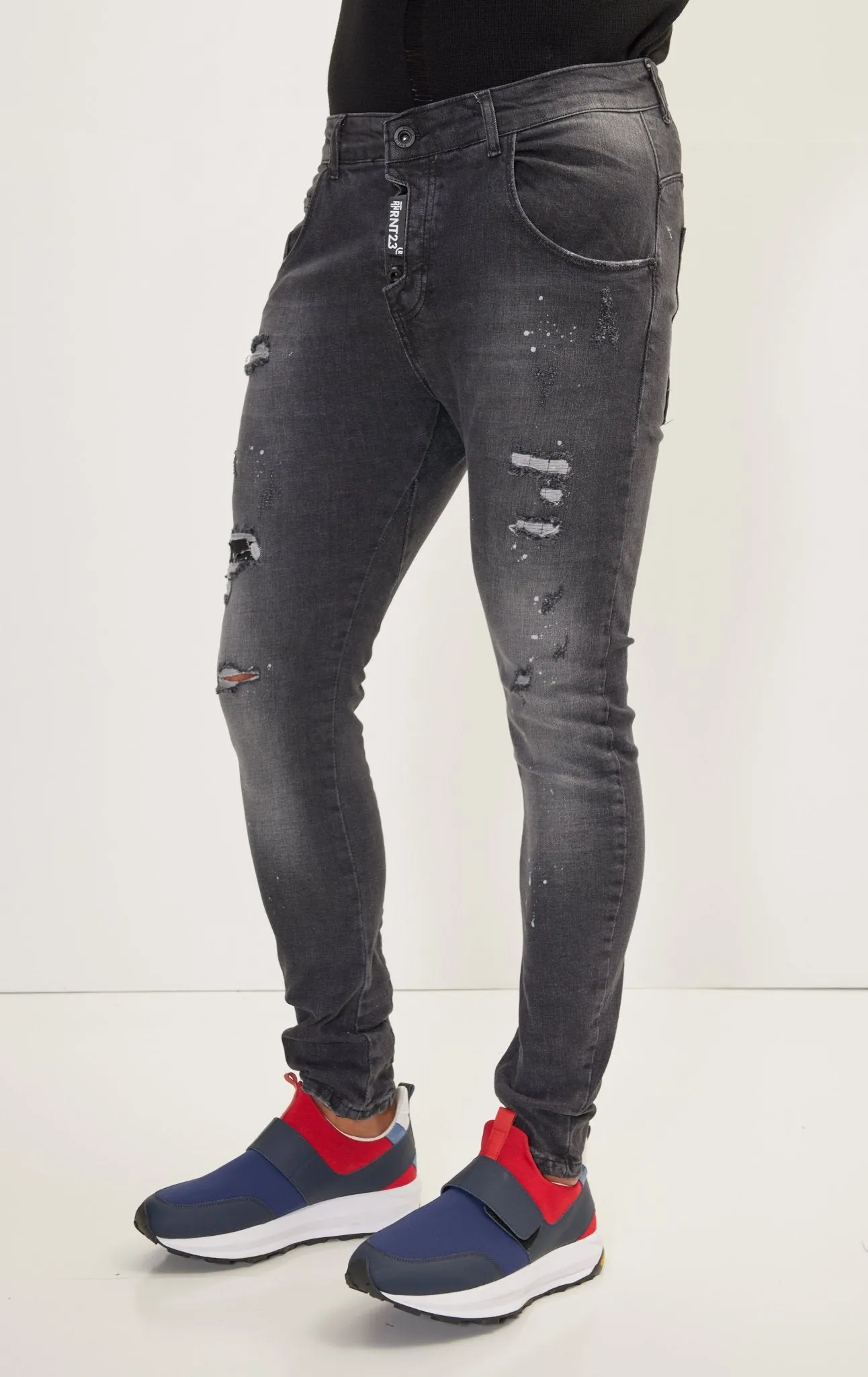 Men's Slim Jeans - Anthracite