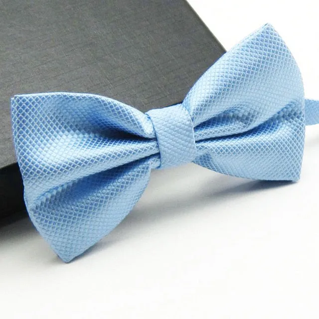 Men's Solid Color Bow Tie