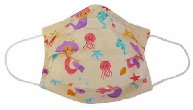 Mermaid Fabric Face Mask (Adult/Child)