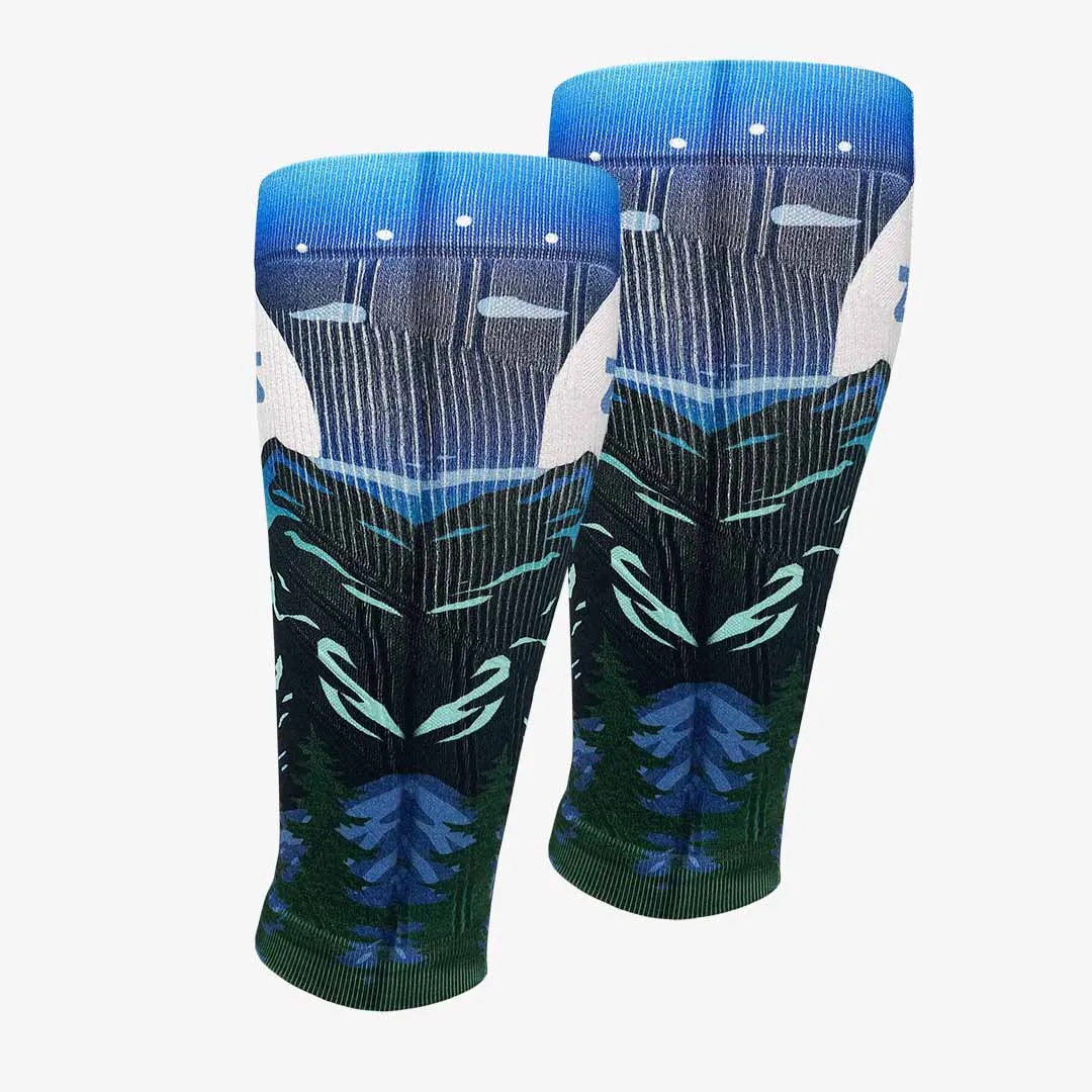 Mountain Panorama Compression Leg Sleeves