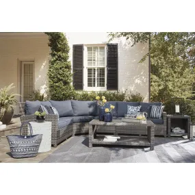 Nantucket Outdoor  6pc Sectional Set