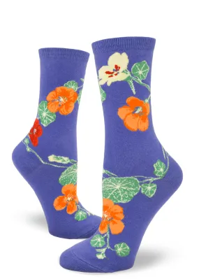 Nasturtiums Women's Socks