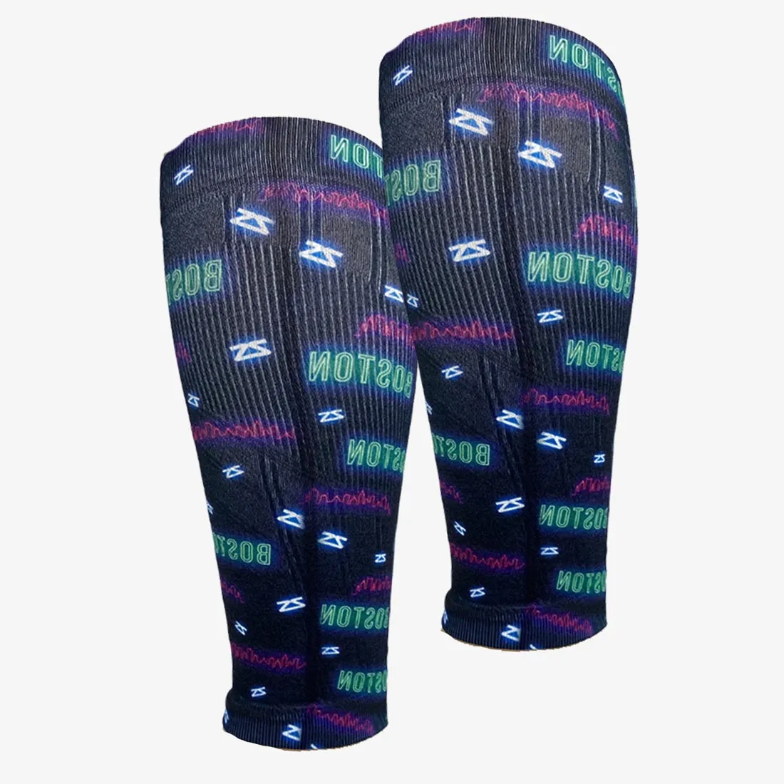 Neon Boston Compression Leg Sleeves