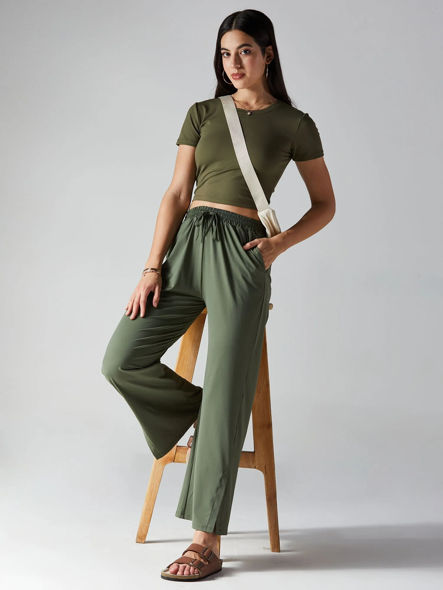 Olive AirLuxe Top