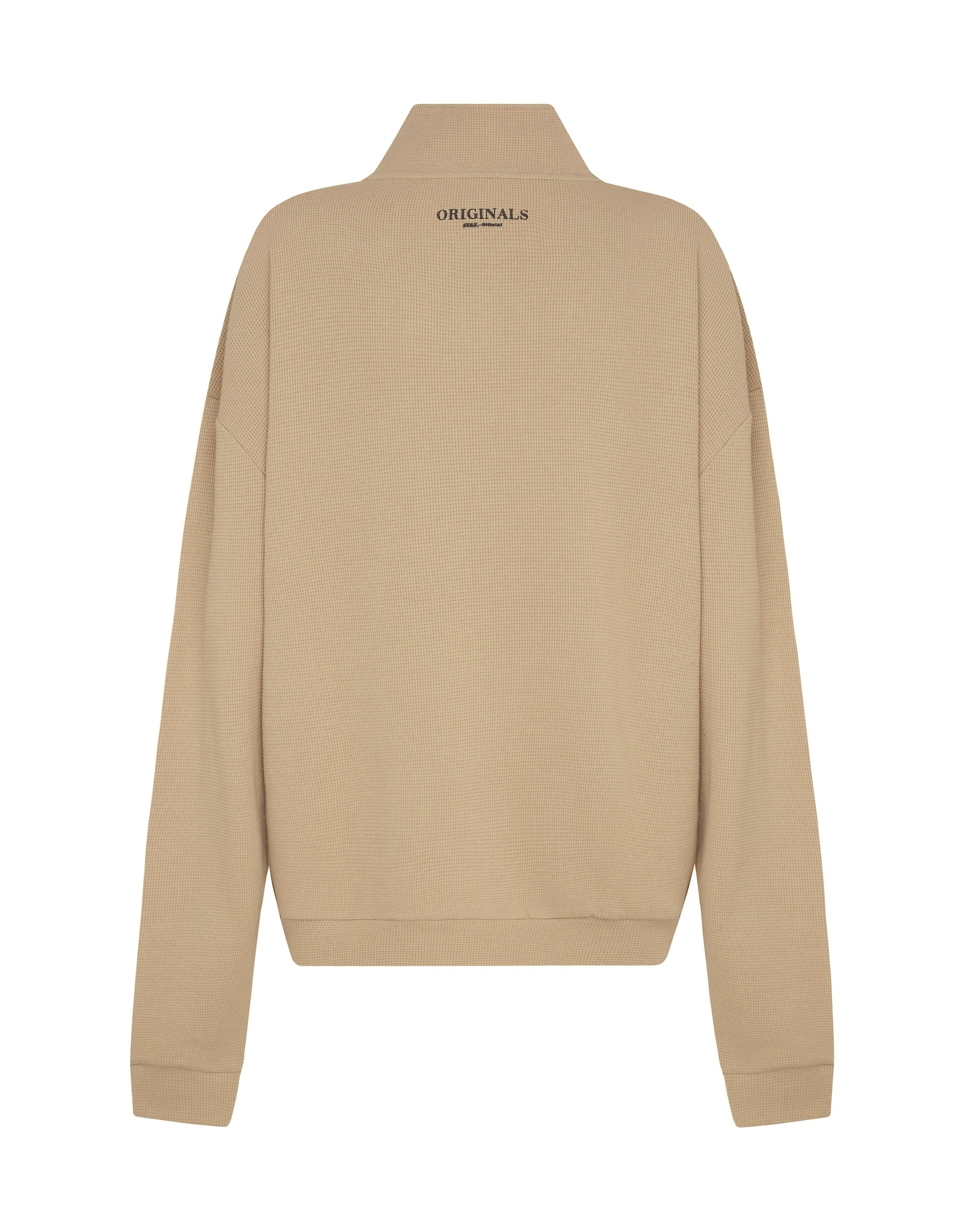 Originals Waffle 1/4 Zip - Sand