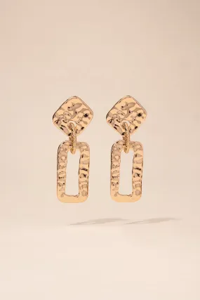 Pamela Textured Geometric Earrings