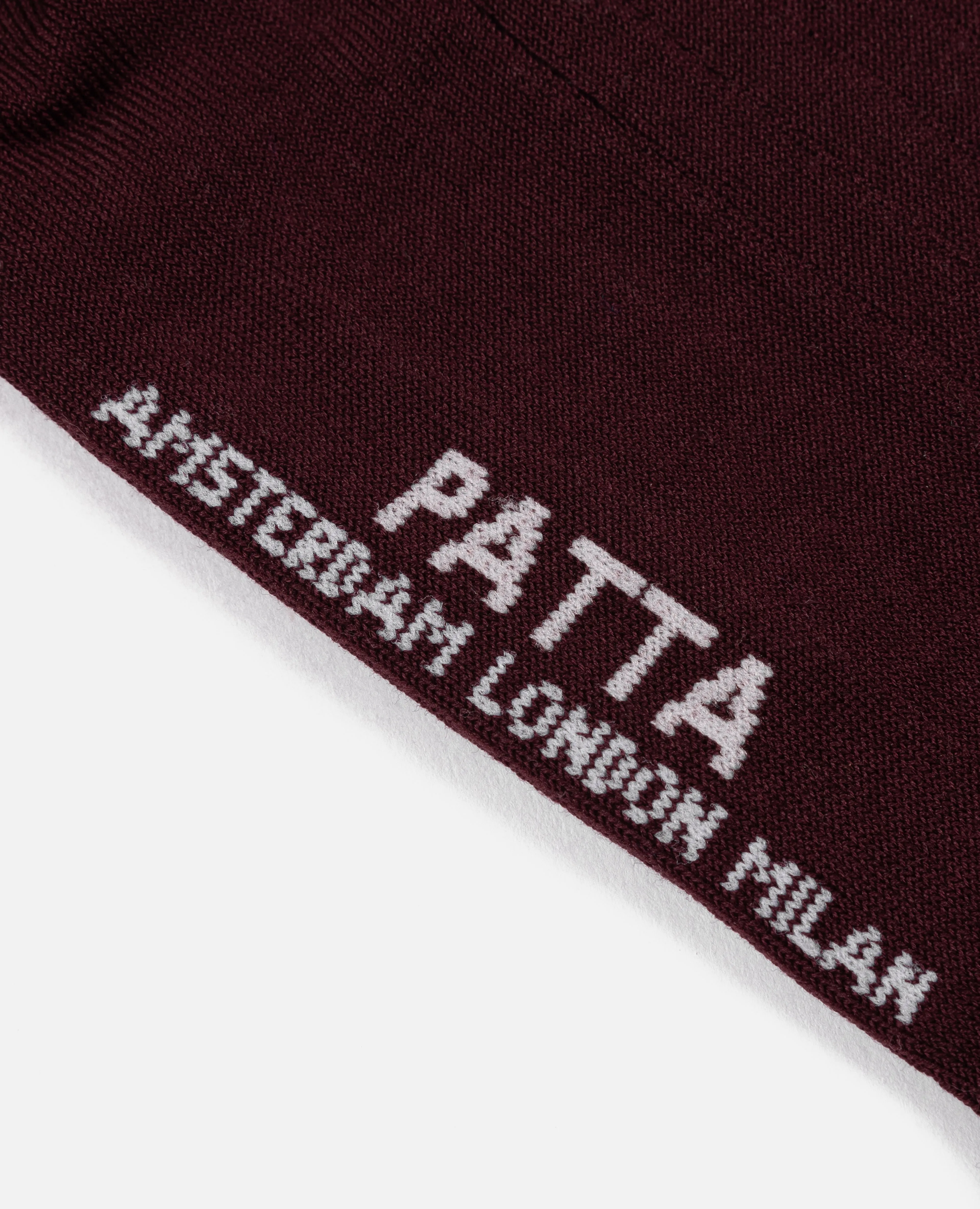 Patta Basic Dress Socks (Bordeaux)