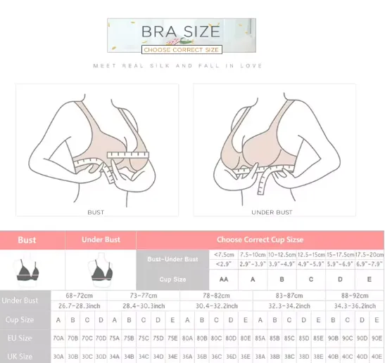 Pure Silk bra Women Fashion lady Wireless seamless padded bras for women push up bralette bralet bralett Female Everyday