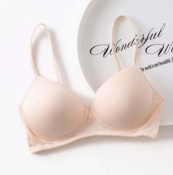 Pure Silk bra Women Fashion lady Wireless seamless padded bras for women push up bralette bralet bralett Female Everyday