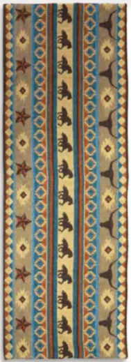 "Austin" Western Jacquard Table Runner