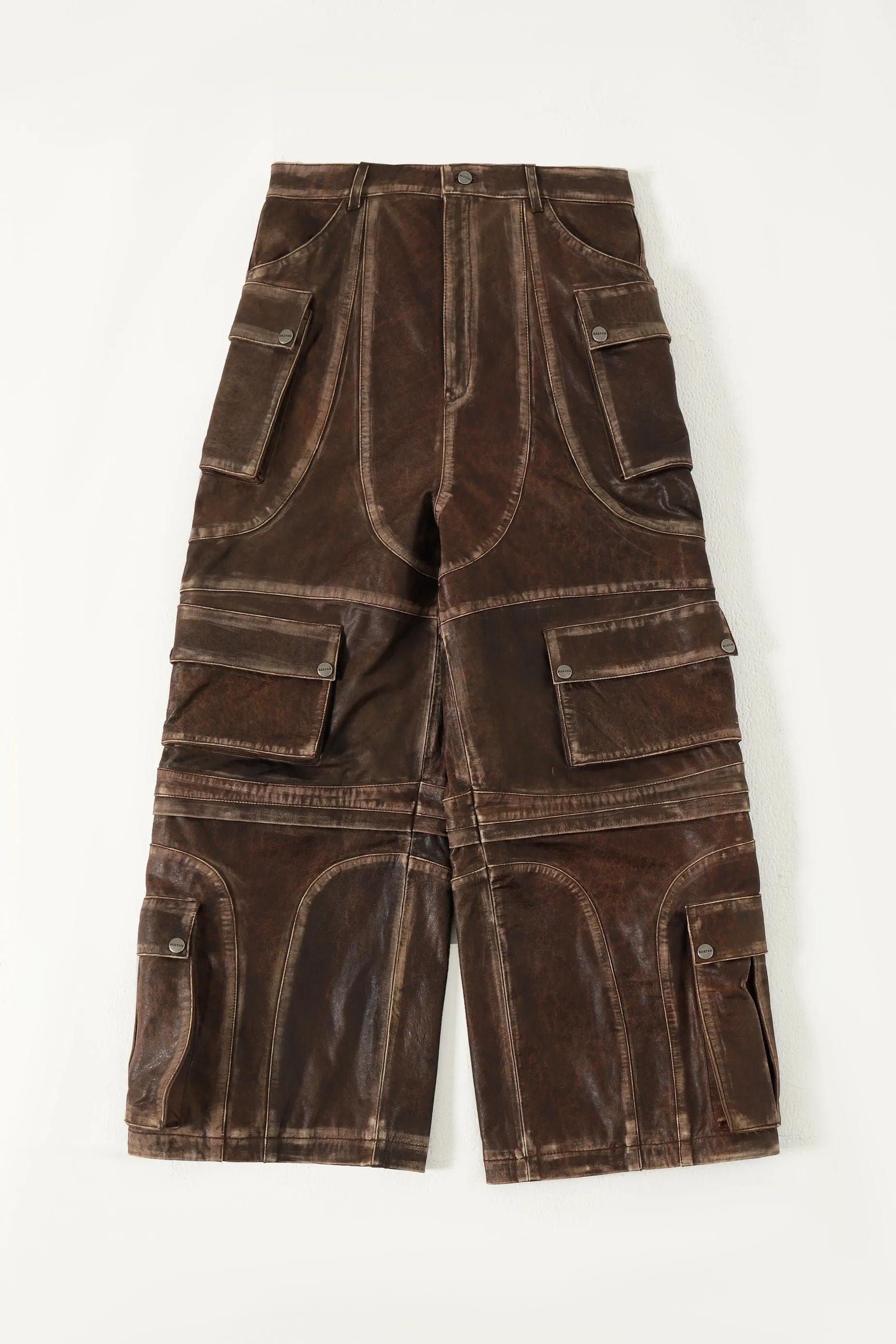 "BOWERY NIGHTS" LEATHER PANTS