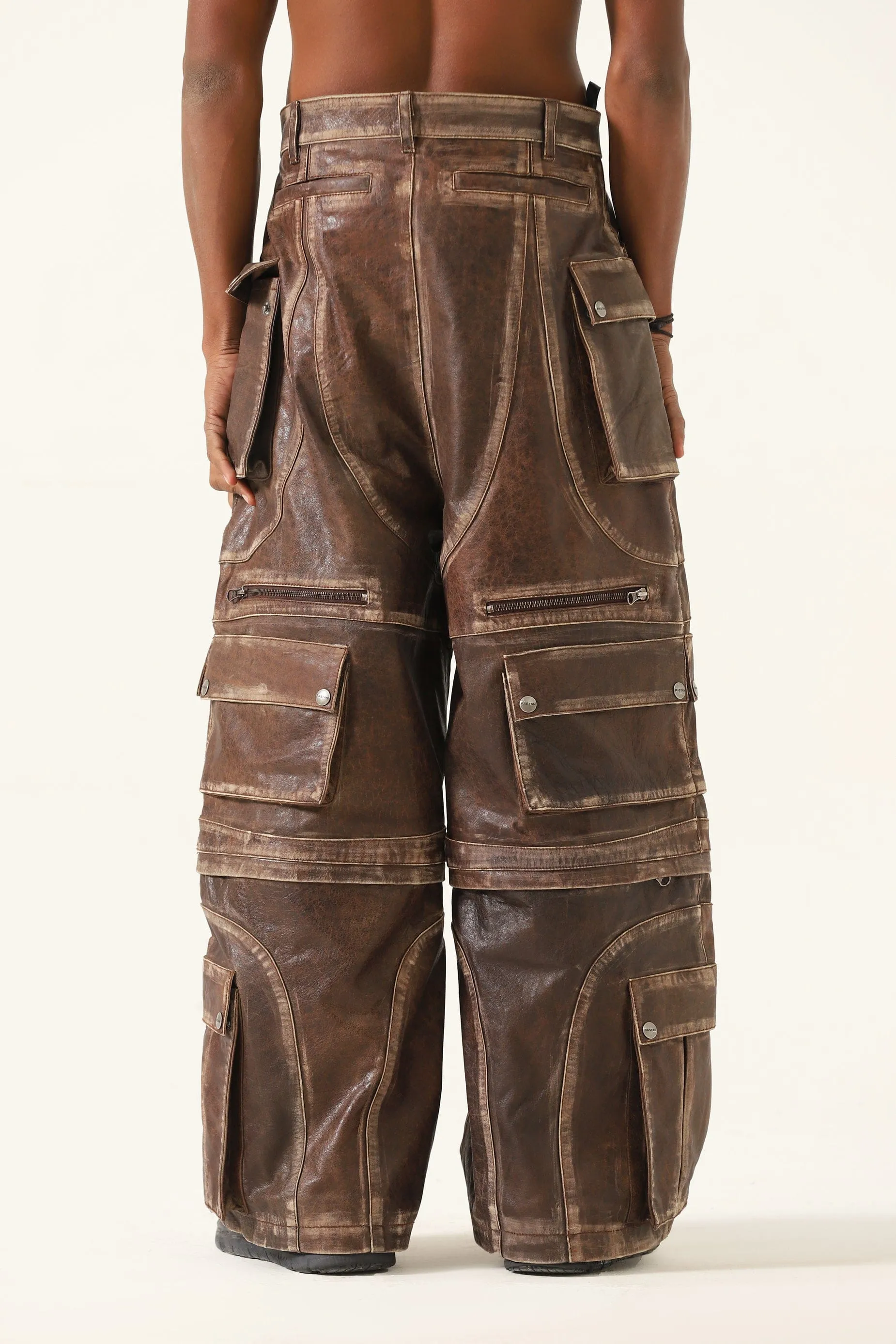 "BOWERY NIGHTS" LEATHER PANTS