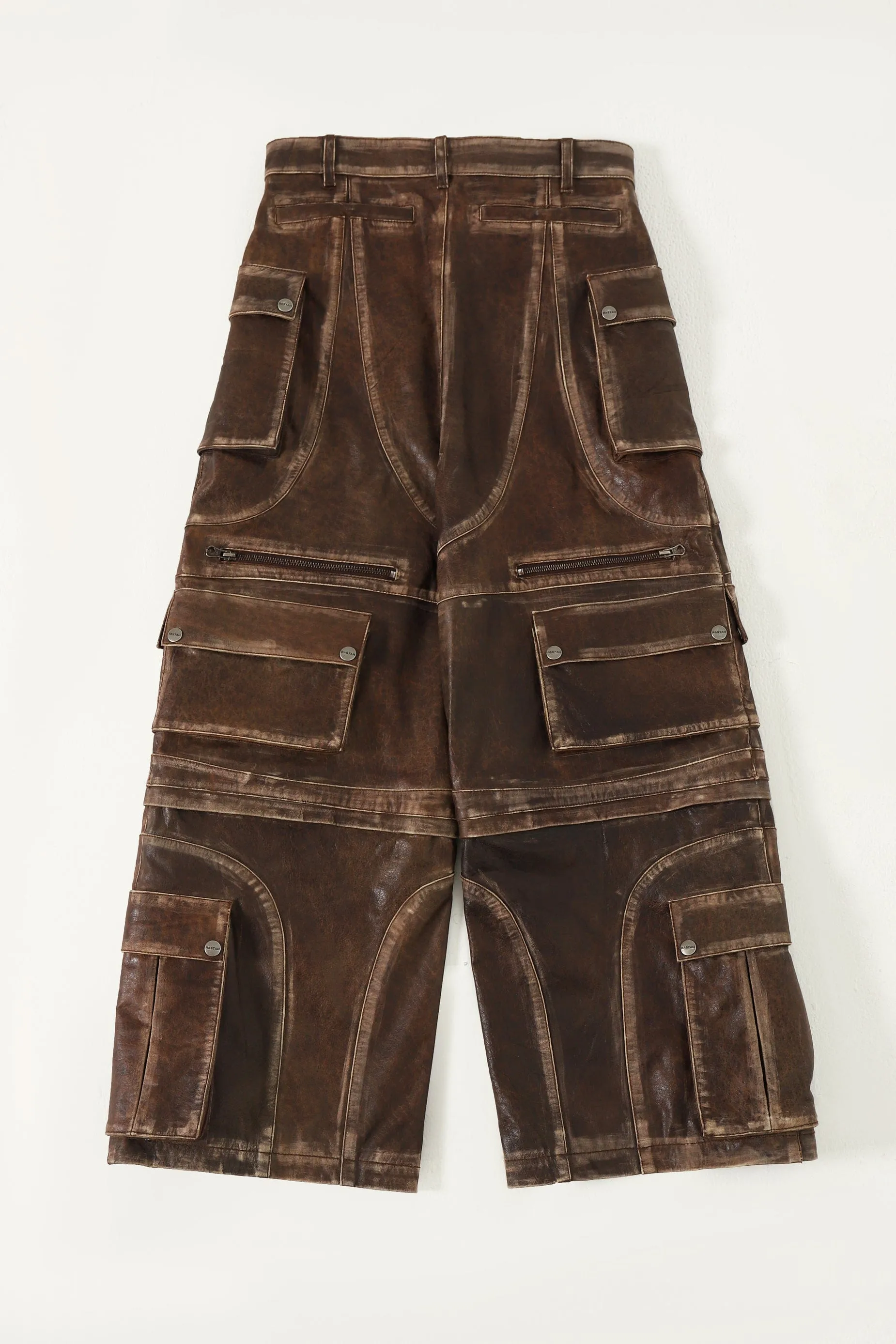 "BOWERY NIGHTS" LEATHER PANTS