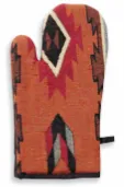 "Cibola" Western Jacquard Oven Mitt - 7" x 12"