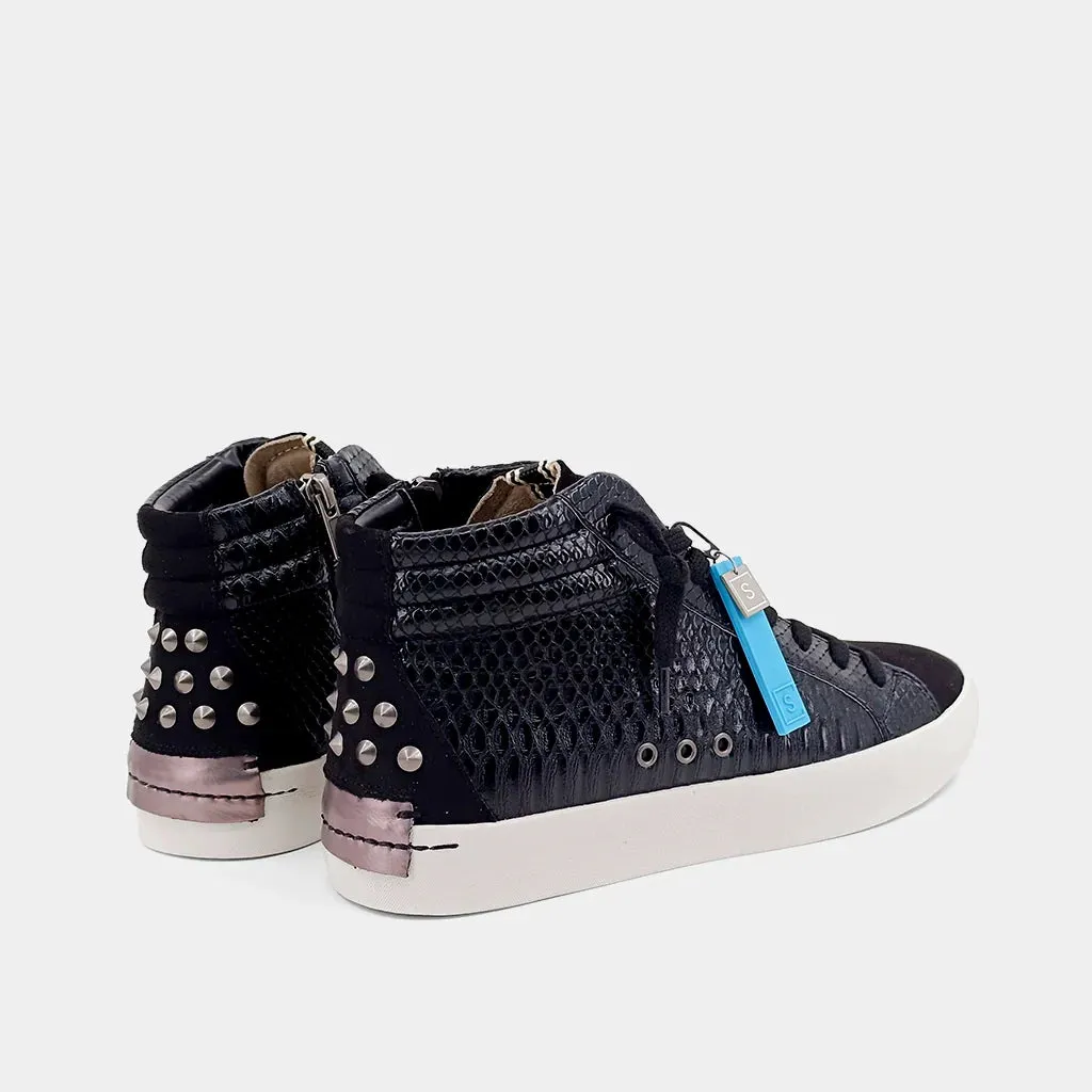 Reese Snake Embossed High Top