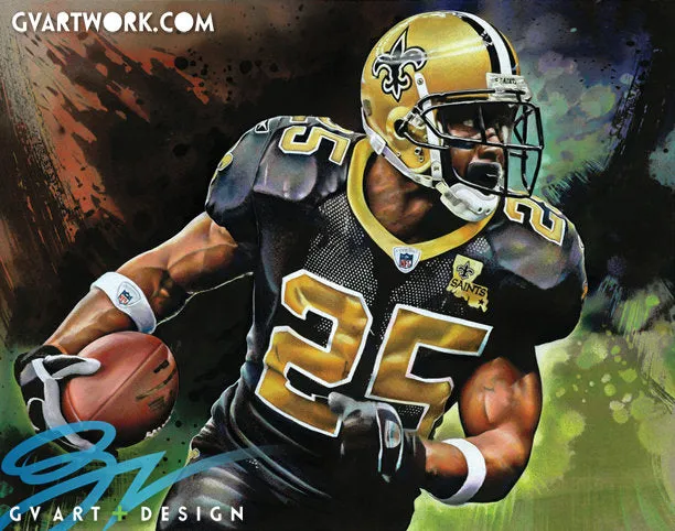 Reggie Bush Artwork