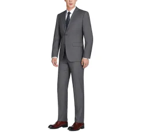 Renoir 202-1 Men's 2-Piece Single Breasted Notch Lapel Slim Fit Suit