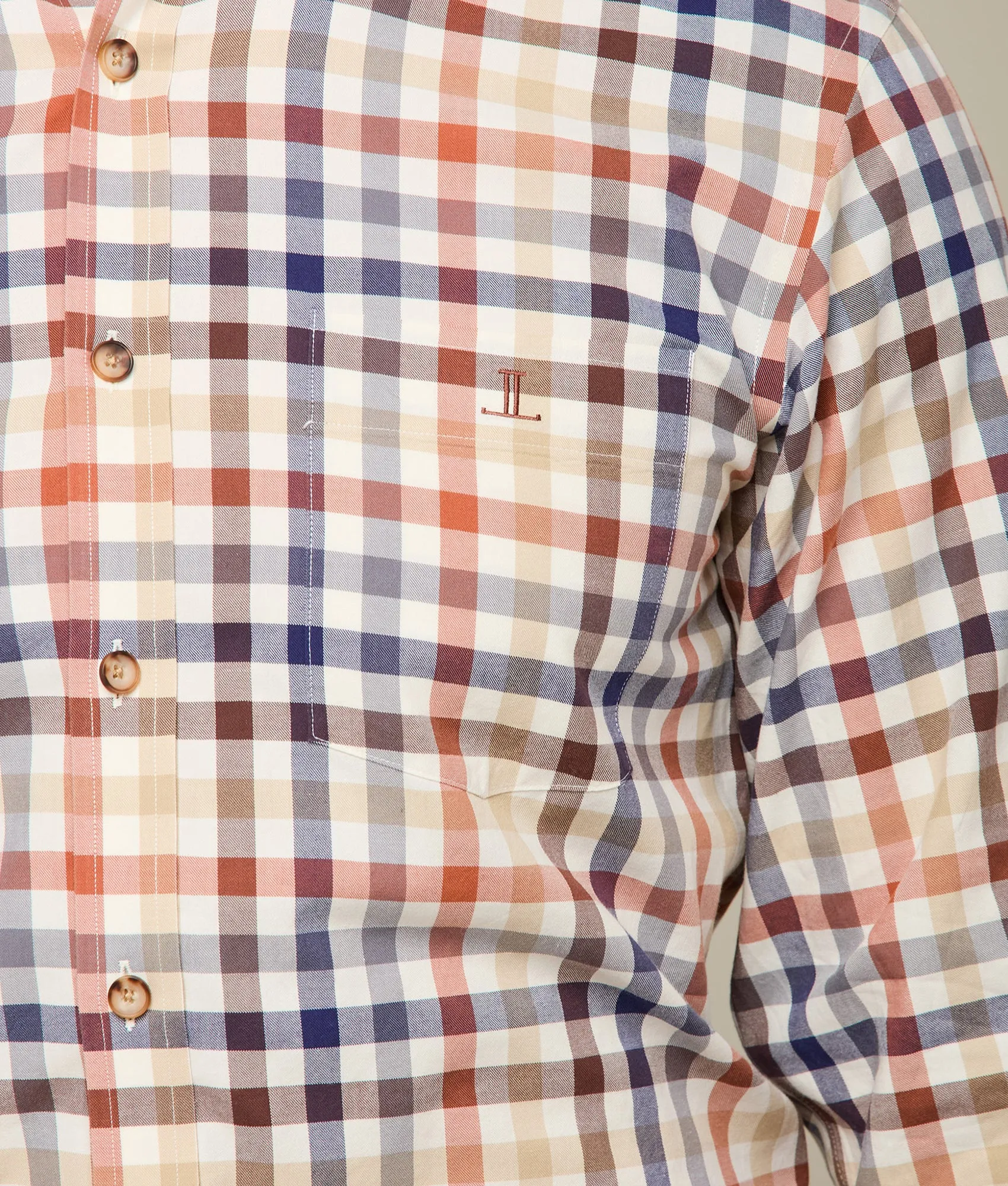 San Antonio :: Brown Plaid