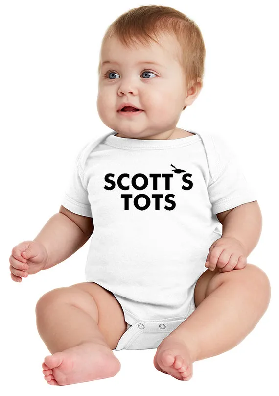 Scotts Tots Baby Bodysuit inspired by The Office TV Show