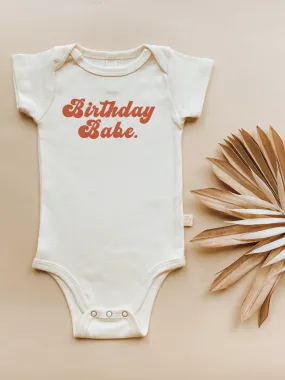 SIZE 0/3m | Birthday Babe Vintage - Organic Cotton Bodysuit