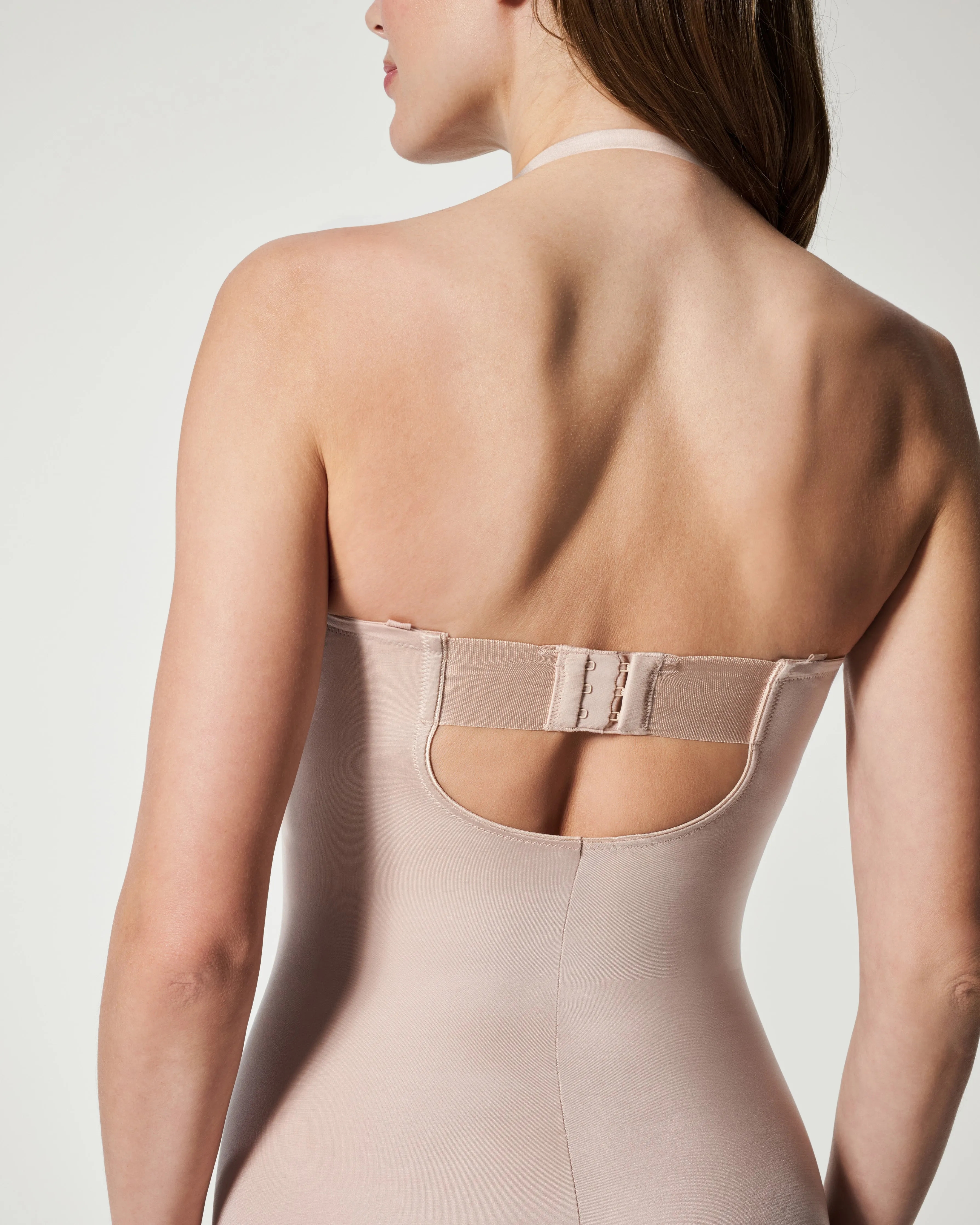 SPANXshape™ Suit Your Fancy Strapless Cupped Panty Bodysuit