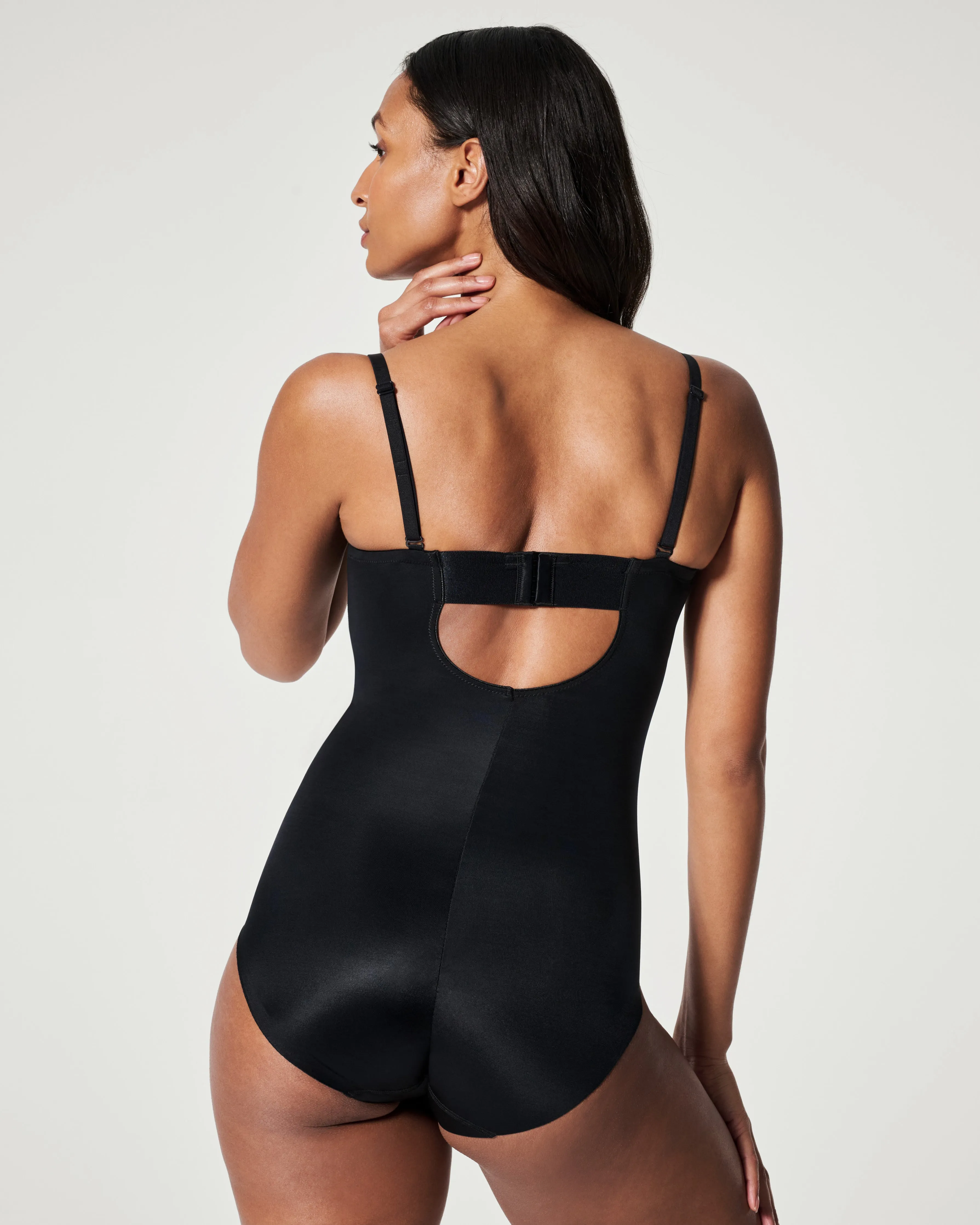 SPANXshape™ Suit Your Fancy Strapless Cupped Panty Bodysuit