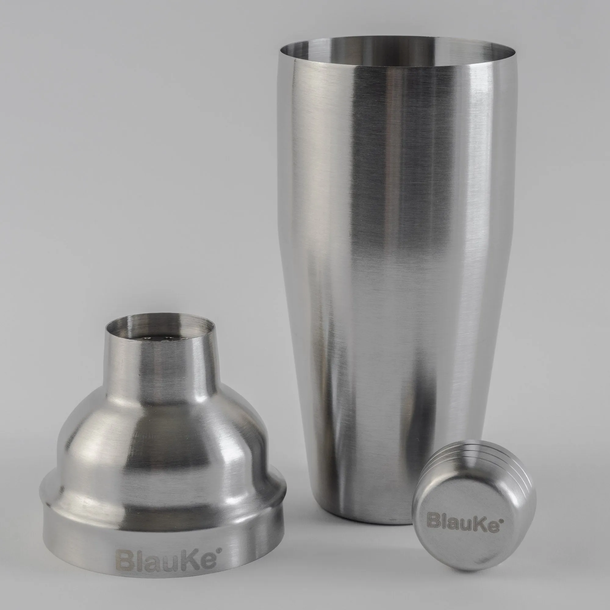 Stainless Steel Cocktail Shaker Set with Stand - 17-Piece Mixology