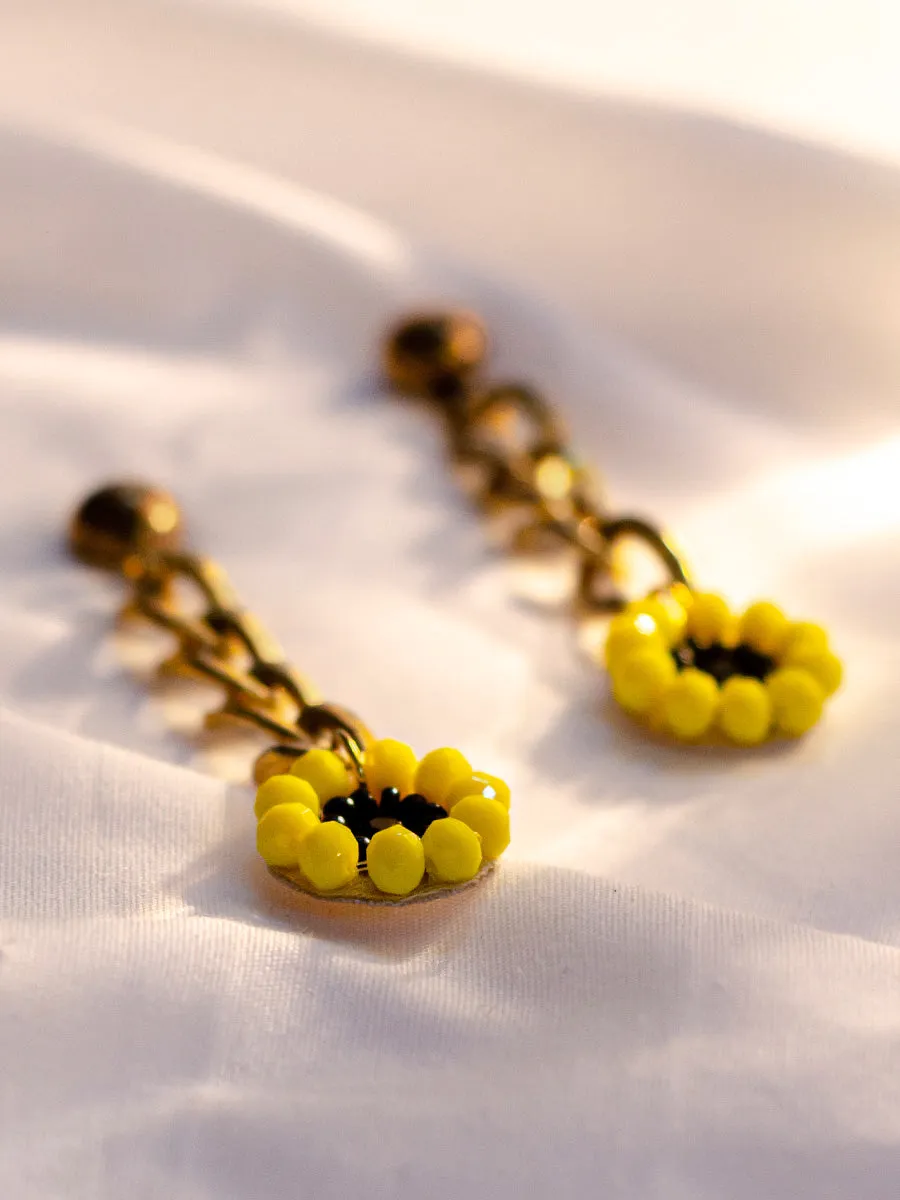 Sunflower Earrings