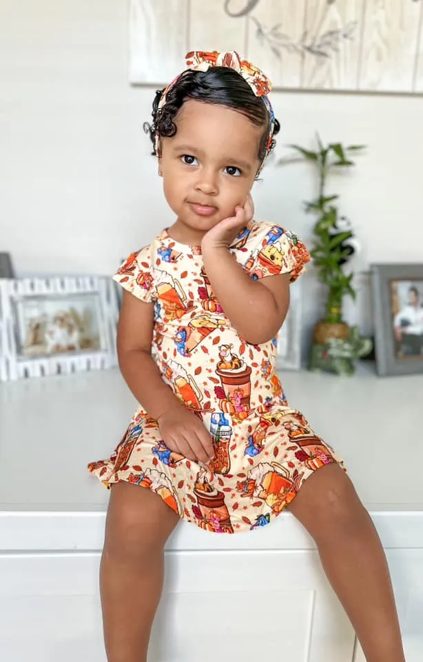 Sweet Summer Sweet Petals - Twirl Skirt Bodysuit