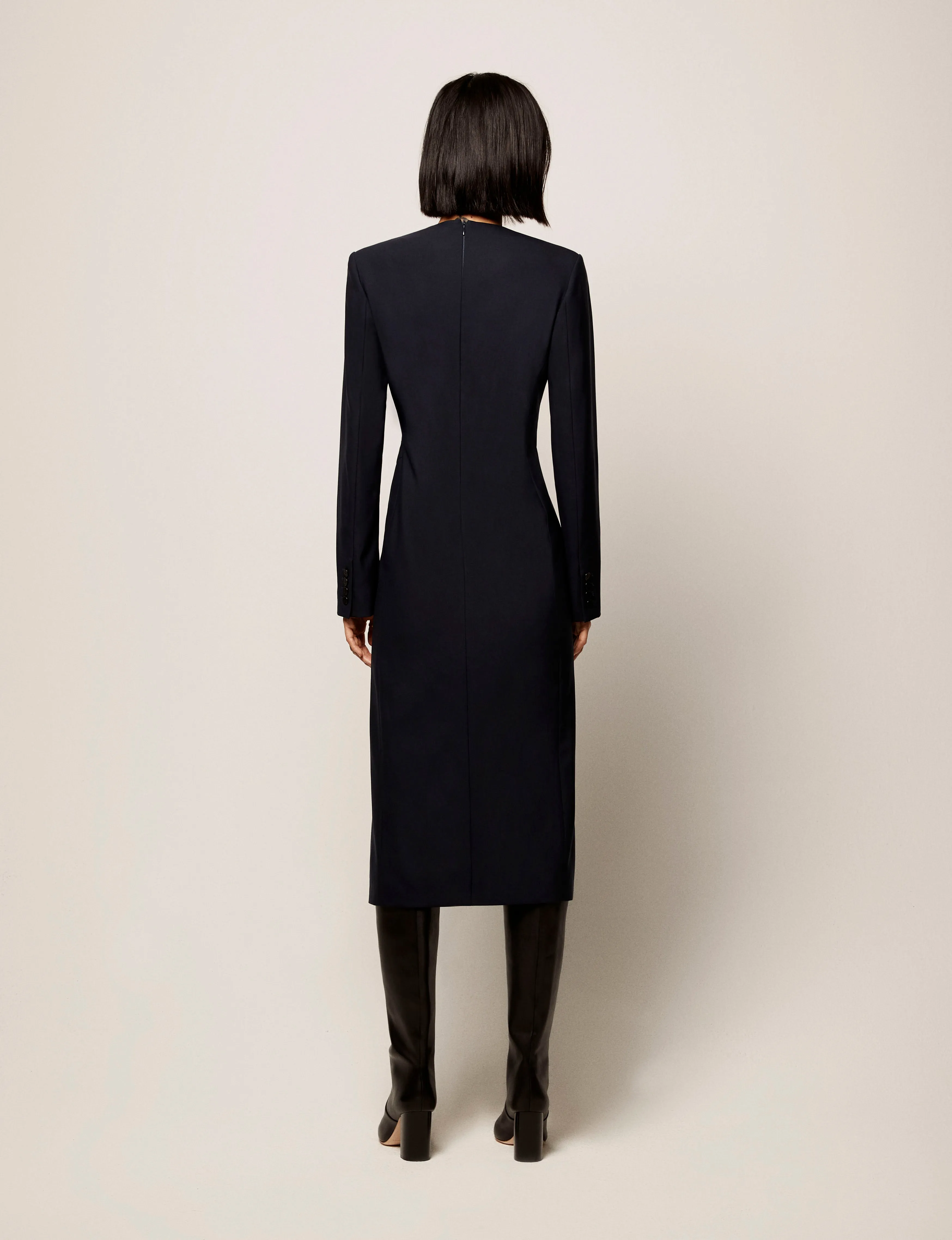 Tailored Long Sleeve Dress