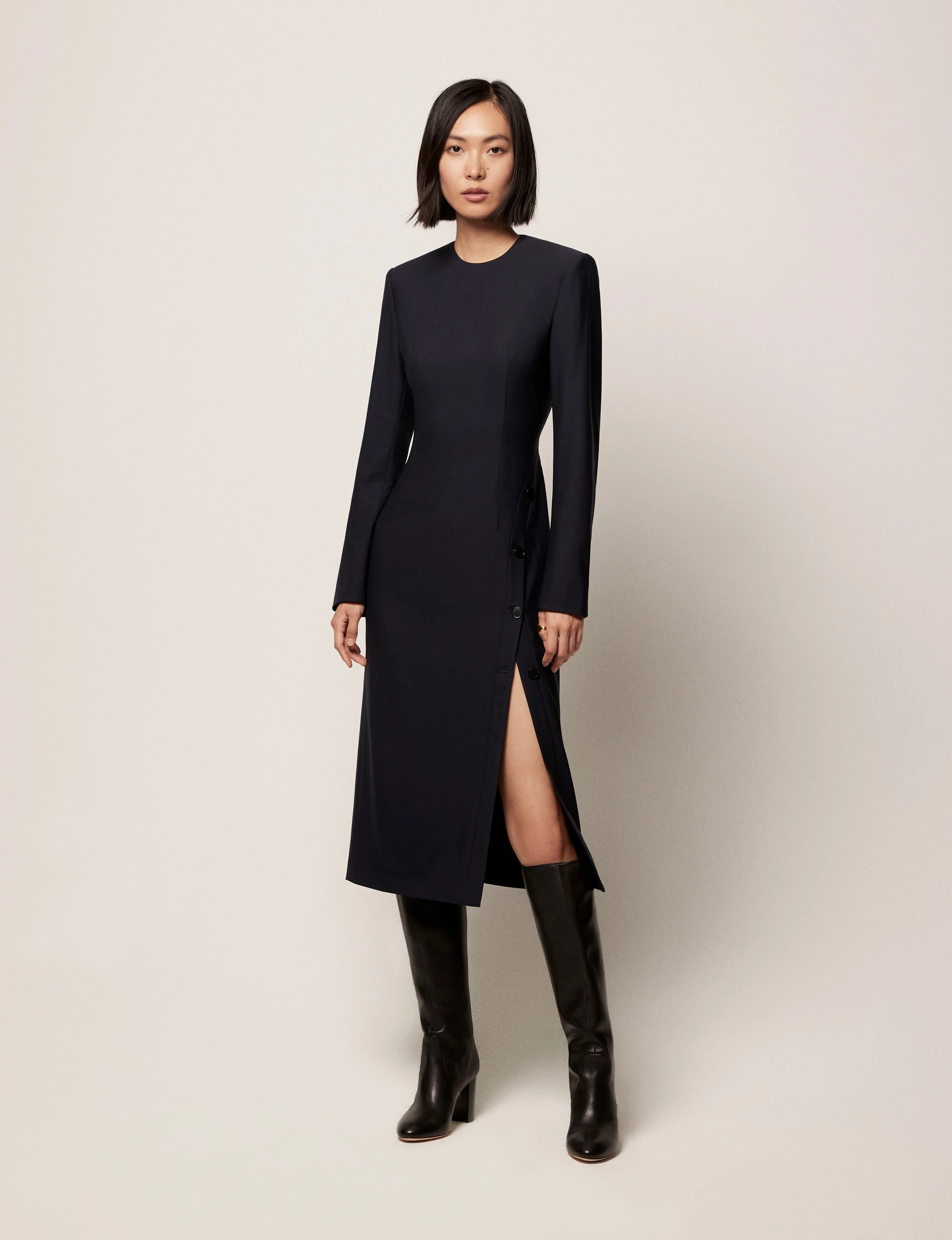 Tailored Long Sleeve Dress