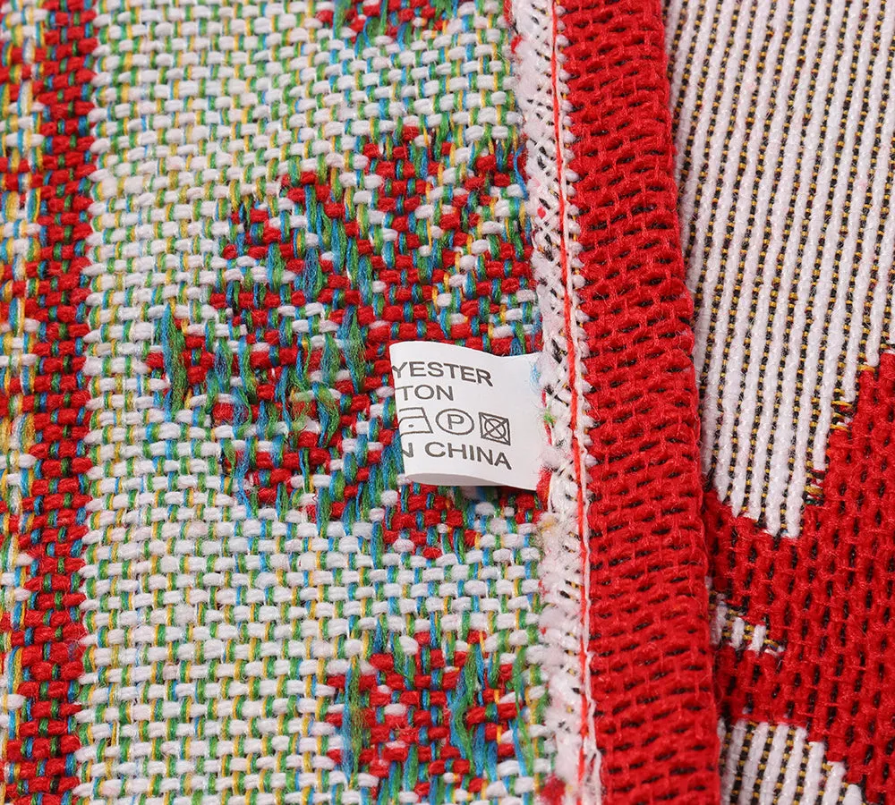 TARRAMARRA® Two Christmas Snow Flakes and Reindeer Table Runners