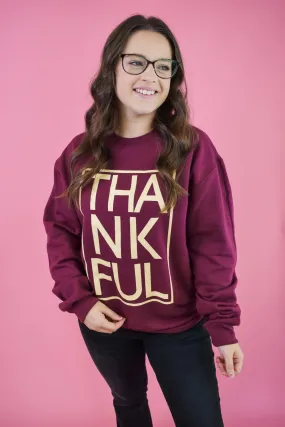 Thankful Box Pullover