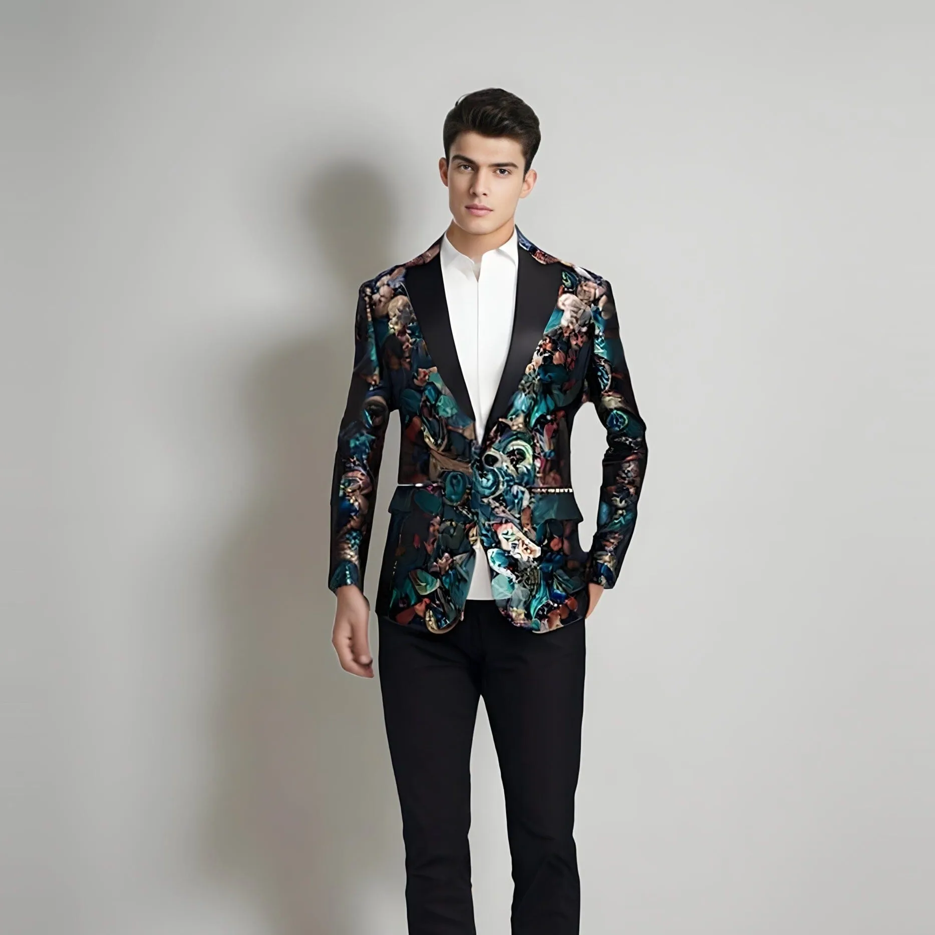 The Brio Slim Fit Blazer Suit Jacket