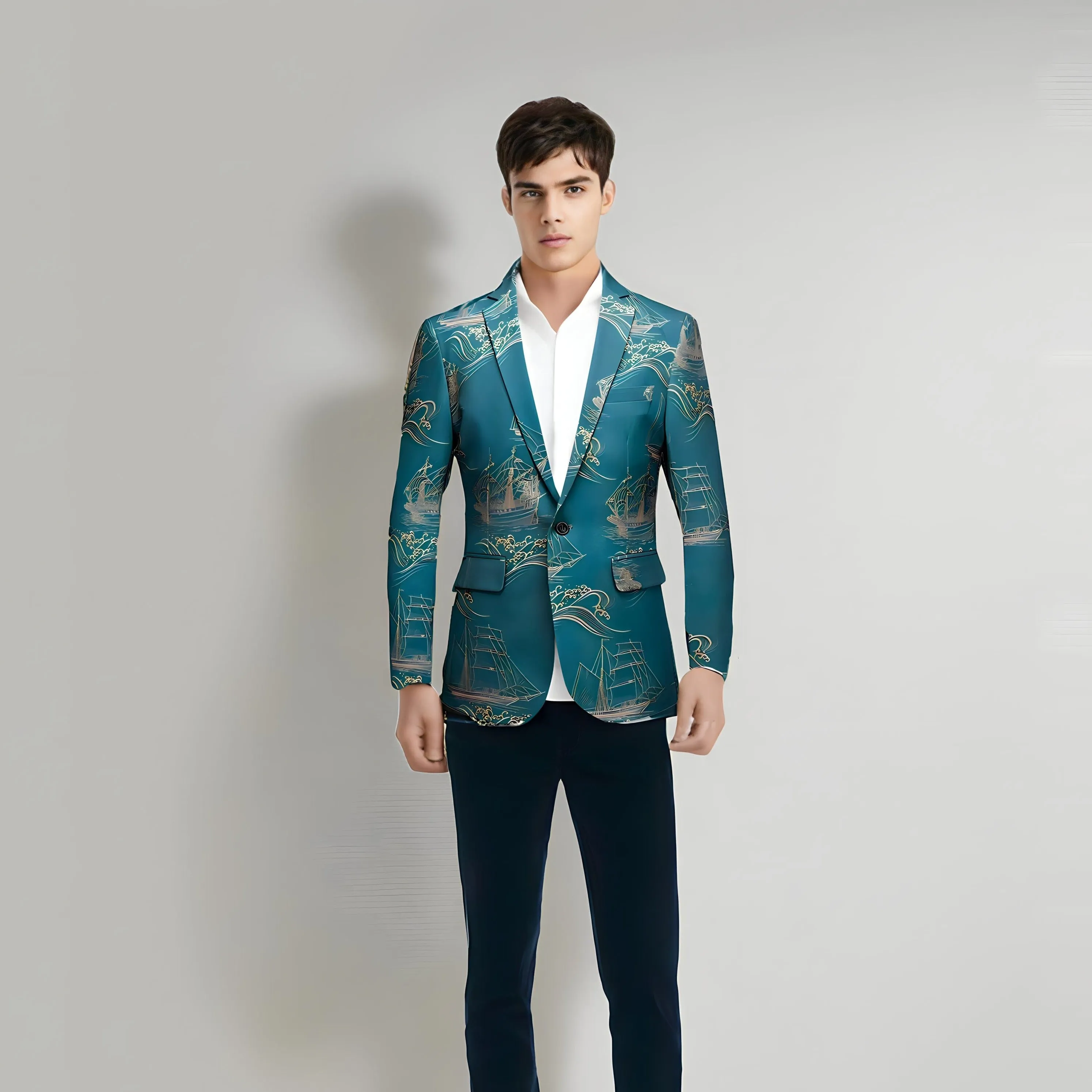 The Navigator Slim Fit Blazer Suit Jacket