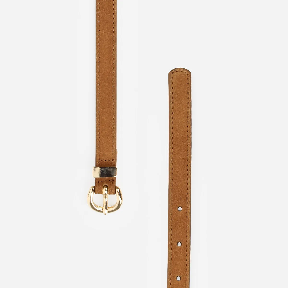 The Polished Belt Lion Suede