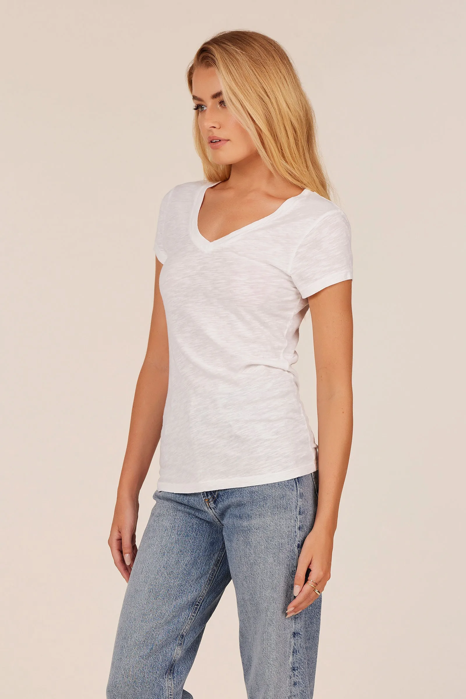 V-Neck Short Sleeve Tee