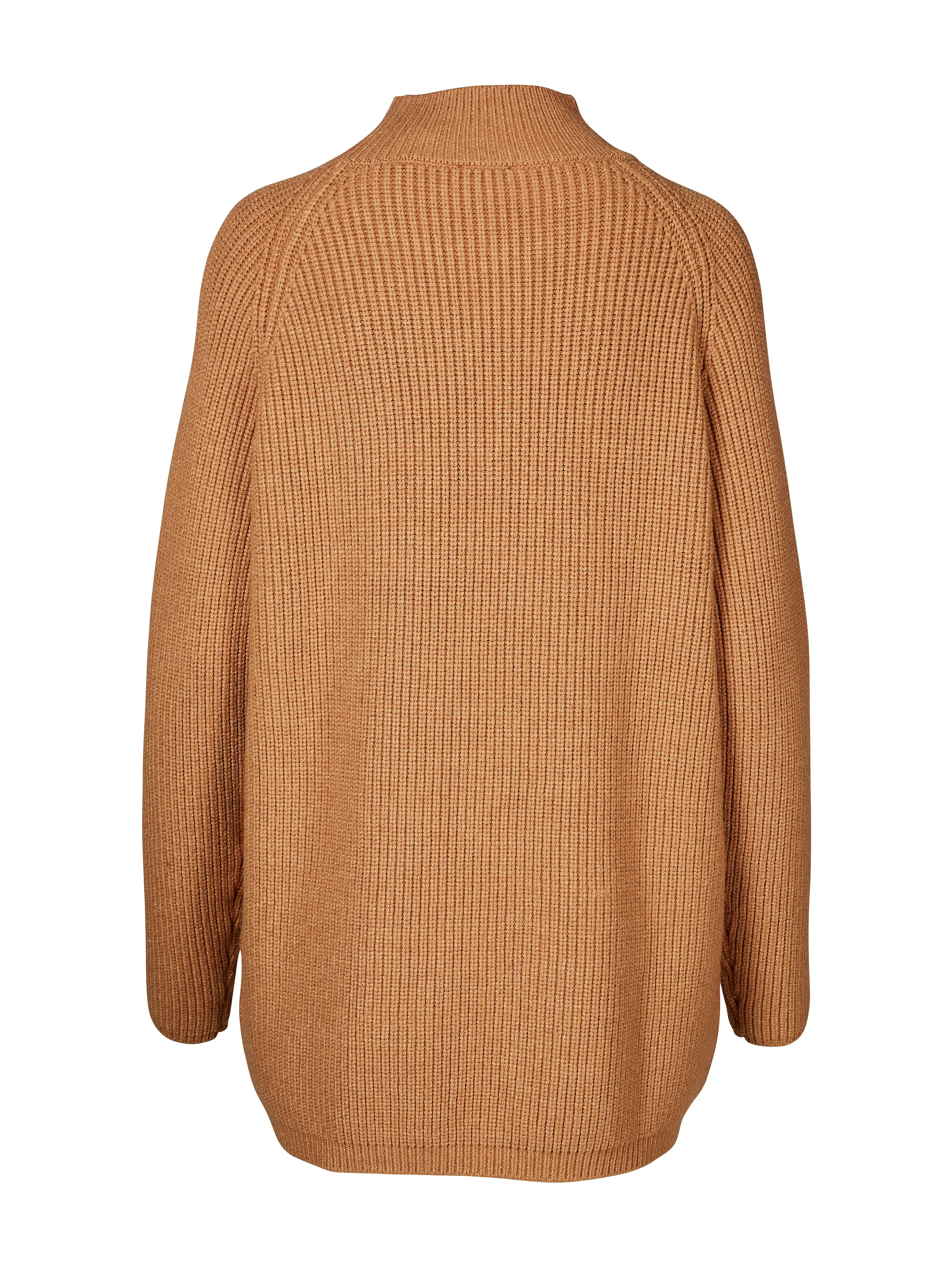 VENJA knitted blouse - Sand