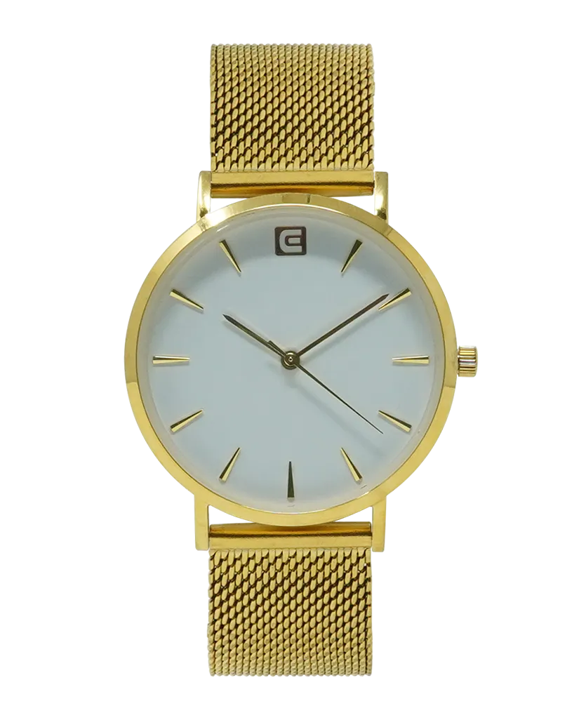 Voyager (Gold/White) Watch