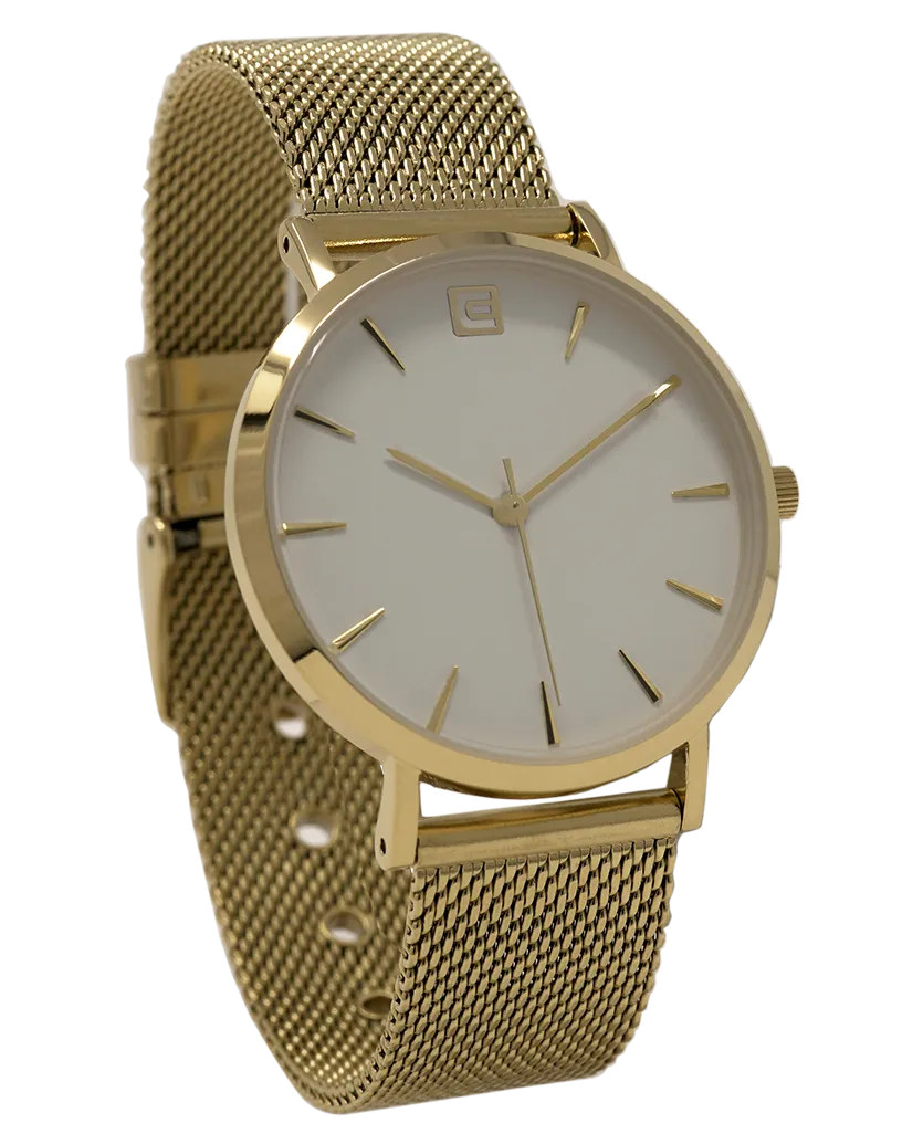 Voyager (Gold/White) Watch