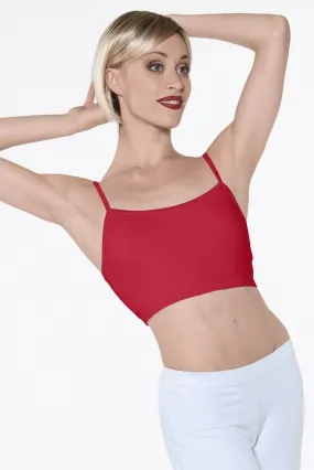 Wear Moi Ikita Camisole Cropped Top - RED