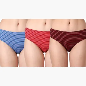 Women Printed Panty - Pack Of 3