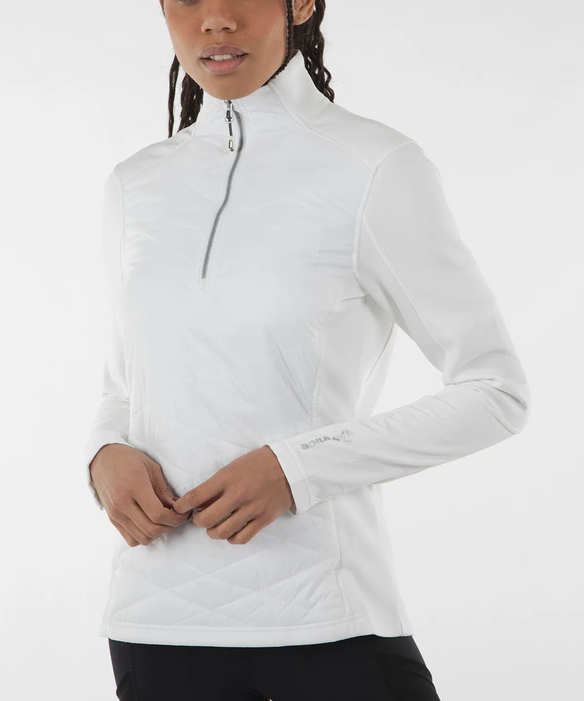 Women's Daisey Hybrid Thermal Stretch Half-Zip Pullover