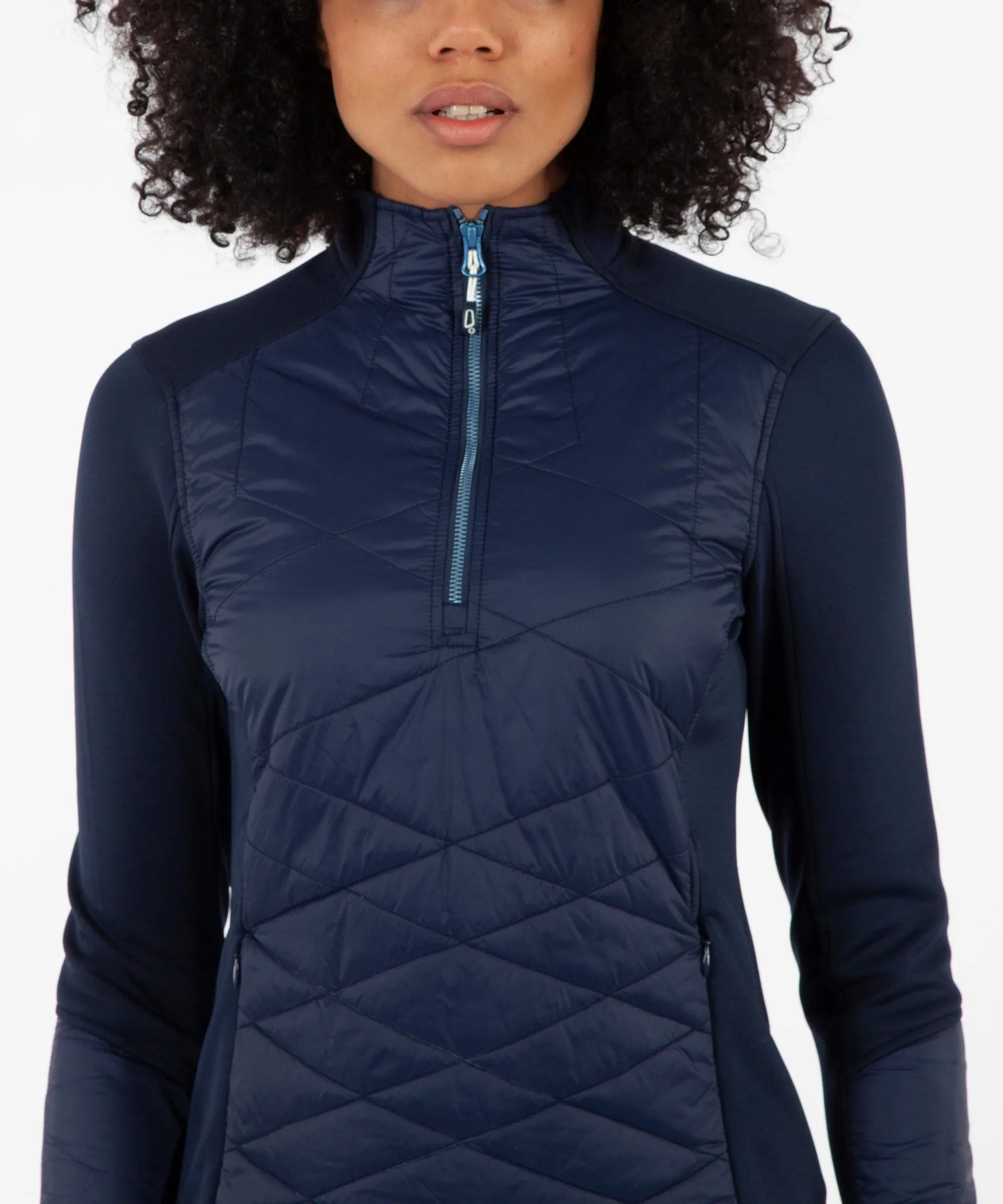 Women's Daisey Hybrid Thermal Stretch Half-Zip Pullover