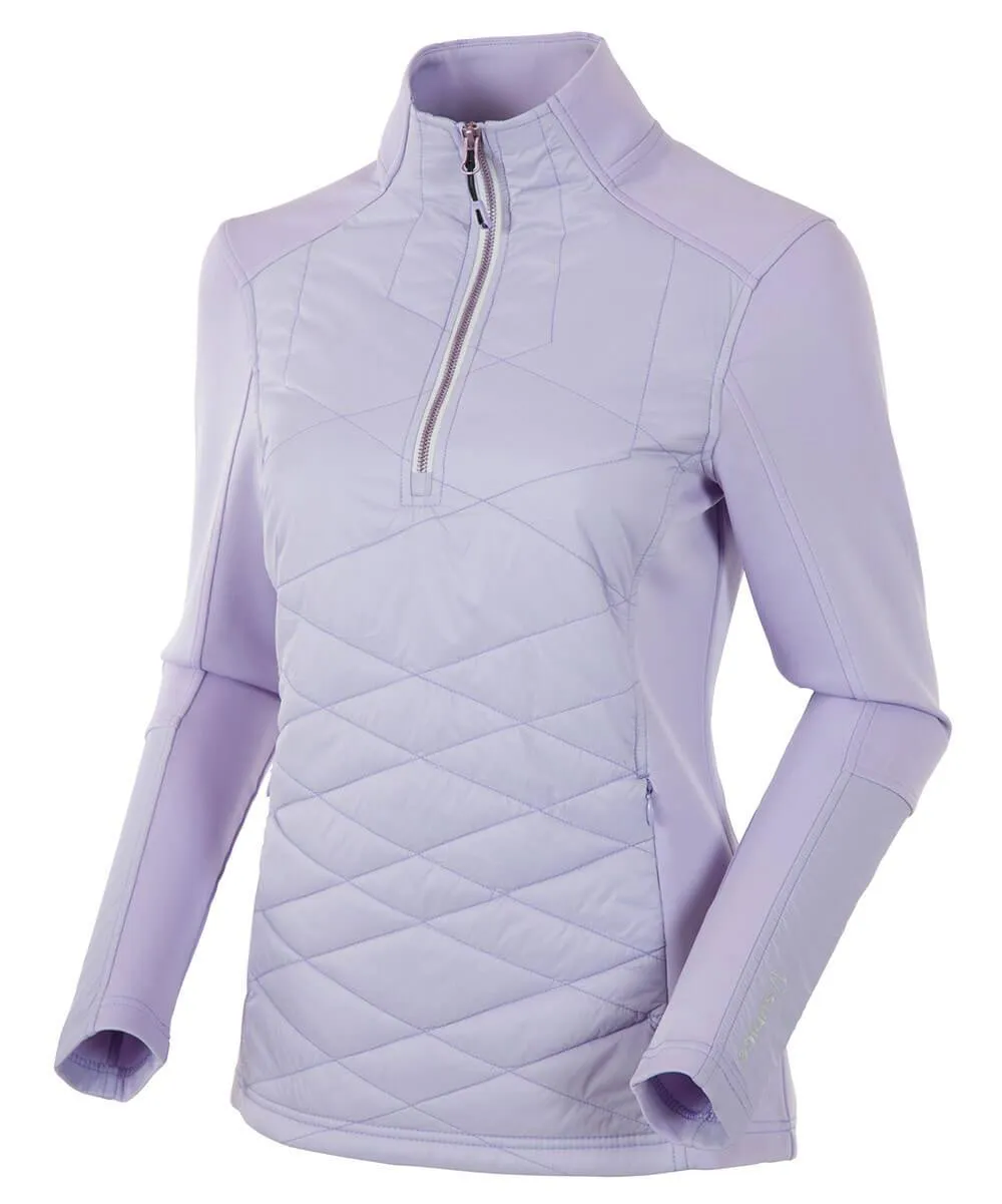 Women's Daisey Hybrid Thermal Stretch Half-Zip Pullover