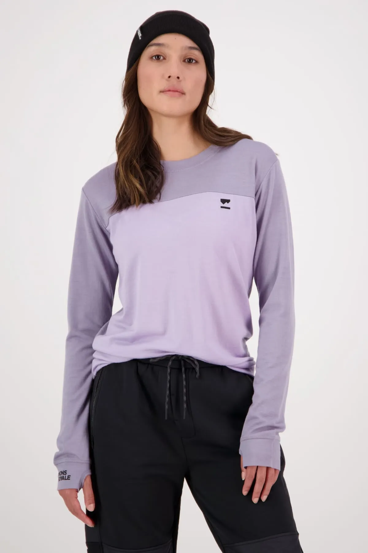 Yotei Merino Long Sleeve - Thistle Cloud