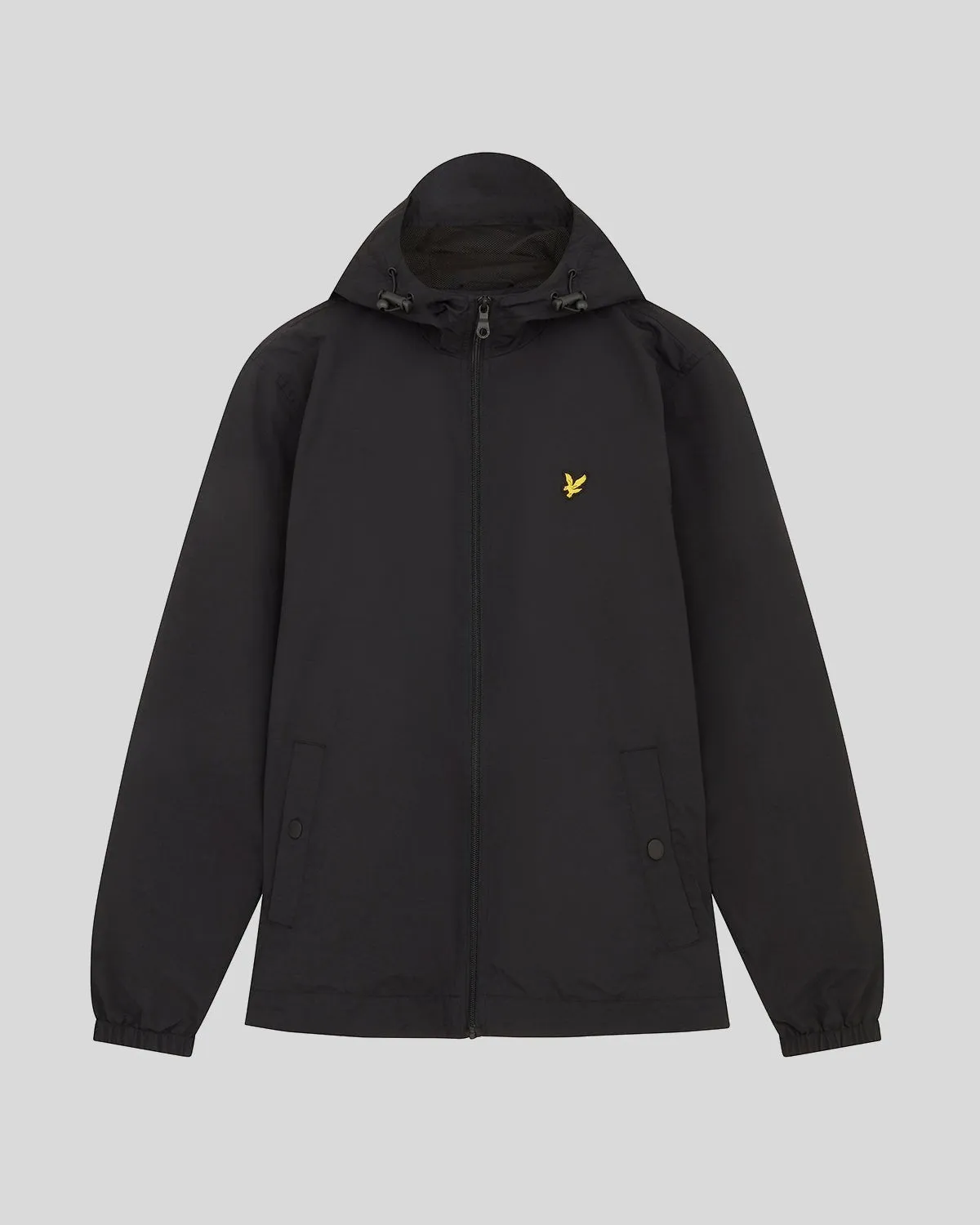 Zip Through Hooded Jacket Plus